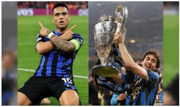Lautaro Martínez a un paso de igualar el récord de Diego Milito en la Champions League