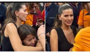 “No me dejan pasar”: el momento de tensión de la China Suárez y su hija Rufina durante los festejos del Galatasaray