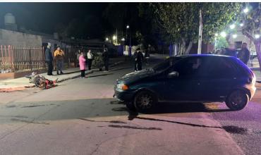 Sanagasta: mujer resultó herida en un accidente de tránsito