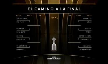 Definidos los cruces de octavos de final de la Copa Libertadores 2025