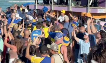 La gastada de River en el banderazo de Boca en Miami recordando la final de Madrid
