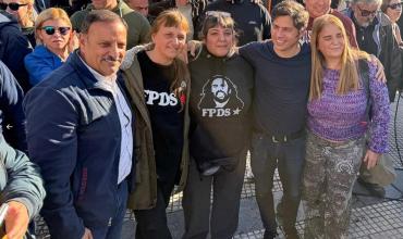 Quintela destacó la masiva manifestación en Plaza de Mayo
