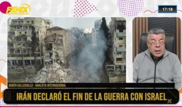  Rubén Galleguillo, analista internacional: “El conflicto entre Israel e Irán forma parte de una profunda crisis del orden internacional”