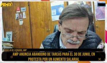 “El incentivo IPE es de pobreza y esclavitud”: AMP convoca a abandono de tareas el lunes en reclamo de mejoras salariales