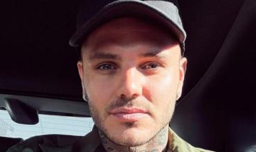 Mauro Icardi fue a buscar a sus hijas a la casa de Wanda Nara
