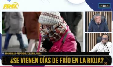 Sergio Morán del SMN La Rioja: “Los días más fríos del año recién están comenzando”