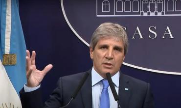 Caputo confirmó que el Tesoro Nacional compró US$ 200 millones