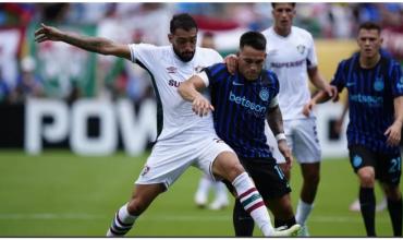 El Inter de Lautaro Martínez cayó 2-0 contra Fluminense y se quedó afuera en octavos