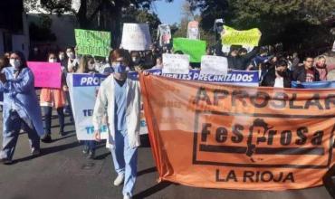 APROSLAR se sumó al paro nacional, pero la adhesión en el Hospital Vera Barros fue baja