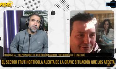 Fabián Zeta: “Estamos bastante preocupados y asustados, el sector está en una situación caótica”