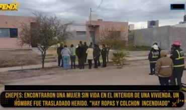 Tragedia en Chepes: La policía confirmó que un menor que es hijo de la victima se encontraba en la escuela