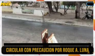 Notidenuncia Fénix: Vecinos advierten sobre un desagüe sin reparar en Julio César Corzo y Rivadavia