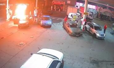 Explosión en estación de servicio en Entre Ríos