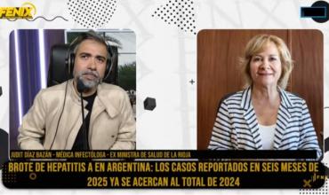 Judith Díaz Bazán: “Es importante estar vacunados contra la Hepatitis A, ante este brote que hay en Argentina”