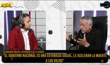 Armando Molina en Fénix: “Las decisiones políticas del gobierno nacional son una eutanasia social”