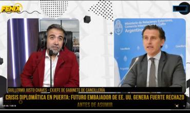 Guillermo Justo Chávez: “El nuevo embajador de Estados Unidos es impresentable”