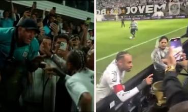 Neymar, en el ojo de la tormenta: tensión con la hinchada tras la derrota de Santos y el fantasma del descenso