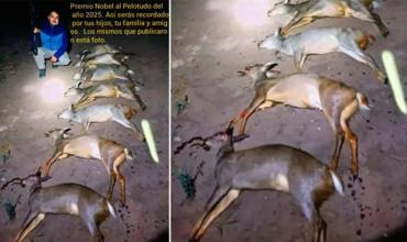 Tucumán: Detienen a un cazador furtivo que mató corzuelas y se mostró en redes