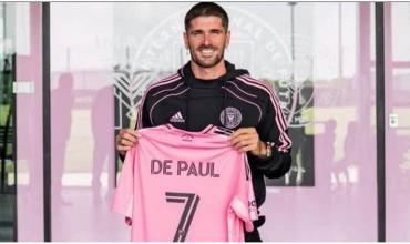 Por qué Rodrigo De Paul todavía no puede entrenarse con Lionel Messi en Inter Miami