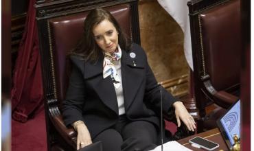 La respuesta de Villarruel a Parrilli por el uso de los baños del Senado por parte de las Fuerzas Federales
