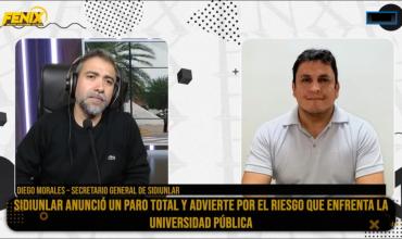 Diego Morales, sobre el paro en la UNLaR: “El 70% de docentes e investigadores cobran menos de 500 mil pesos”