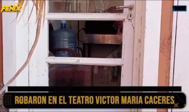 Robo en la confitería del Teatro Víctor María Cáceres: se llevaron solo dinero y propinas