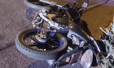 Choque entre dos motocicletas en el barrio 4 de Junio