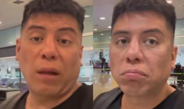 Mariano de la Canal denunció la pérdida de su equipaje y medicación tras arribar a Barcelona