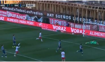 Argentinos pasó por arriba a Racing: 4-1 y baile
