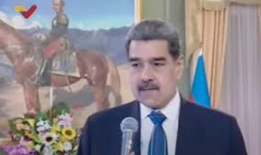 Maduro recordó que nunca se había amenazado a un país latinoamericano con un submarino nuclear