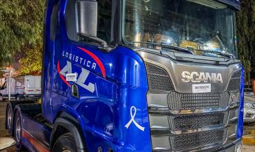 Trasladaron a La Rioja un camión Scania secuestrado por orden judicial