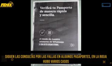 Aclaran dudas sobre pasaportes con fallas en código de barras