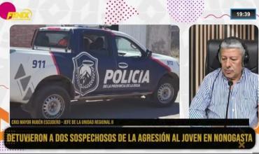 Crio. Mayor Hugo Escudero: “La víctima fue emboscada, perseguida y apuñalada en Nonogasta”