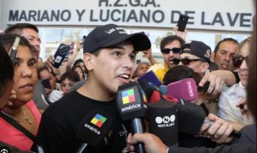 Se conoció el trabajo que Thiago Medina consiguió tras 28 días de internación y hubo polémica en las redes