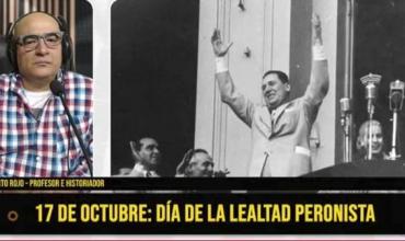 Roberto Rojo: “El 17 de octubre fue una telepatía colectiva, una lealtad directa entre Perón y el pueblo”