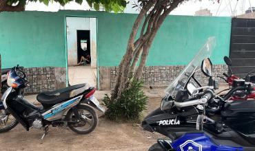 La Policía trabajó en un allanamiento por causas de delitos complejos en la Capital