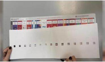 “No contempla a votantes ciegos”: una ONG hace plantillas en braille para las votaciones