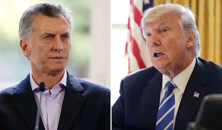 Trump recibió a Macri en la Casa Blanca
