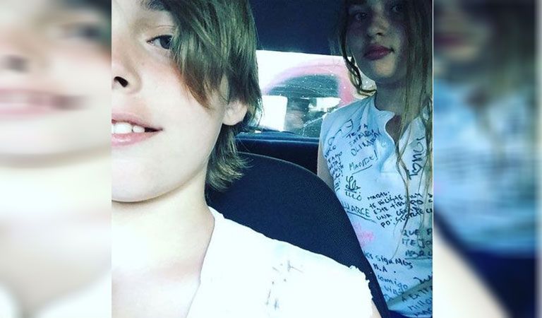 Felipe Fort recordó a su papá con un particular homenaje