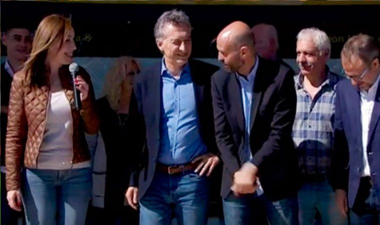 Macri y Vidal inauguraron el Metrobus de Tres de Febrero Macri y Vidal inauguraron el Metrobus de Tres de Febrero