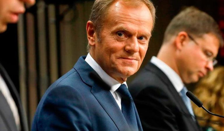 Tusk descarta intervención de UE en Cataluña — AVANCE