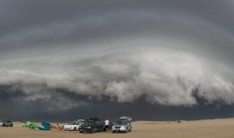 Un temporal pasó por Villa Gesell y dejó un tendal