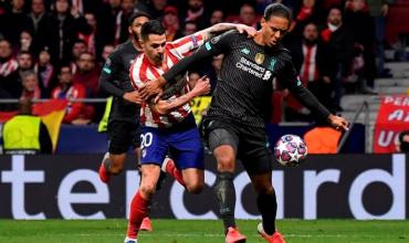 Champions League: El Atlético de Madrid de Simeone se hizo fuerte de local y derrotó al “invencible” Liverpool