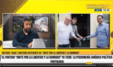 El Partido “Unite por la Libertad y la Dignidad” logró la personería jurídico-política y partidaria en la provincia