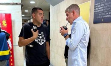 El presidente de Platense fue claro sobre la despedida de Riquelme: "Palermo no va a ir"