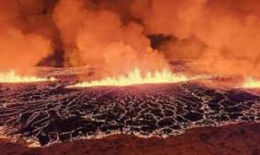 Islandia: una erupción volcánica provocó medidas de emergencia
