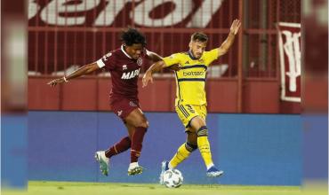 Boca perdió en su visita a Lanús y se aleja de los cuatro primeros puestos de la zona por la Copa de la Liga