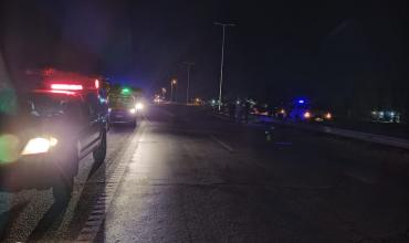 La Rioja: un motociclista chocó con un perro y debió ser trasladado al hospital