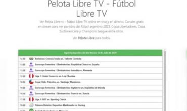 Qué es Pelota Libre, la nueva página que apareció tras el cierre de Fútbol Libre