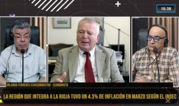Orlando Ferreres, ex viceministro y economista en Fénix: “El gobierno debe preocuparse y ocuparse por la inflación”